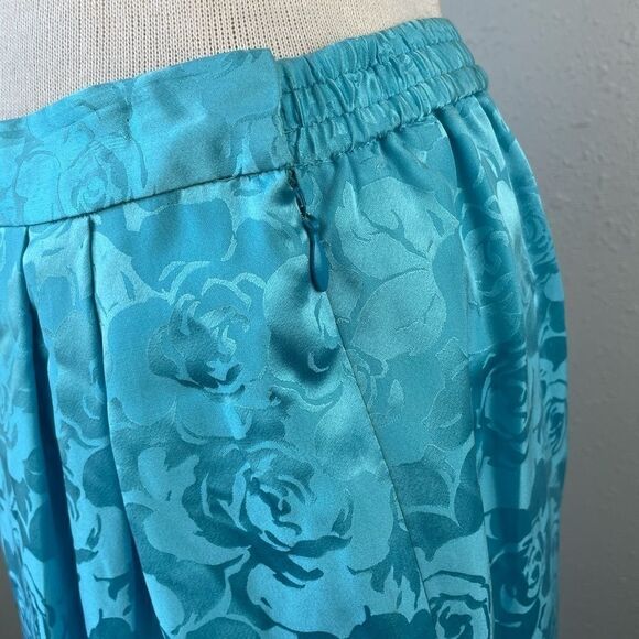 Vintage 80s Papell Petites Silk Jacket & Skirt EUC - Picture 13 of 14